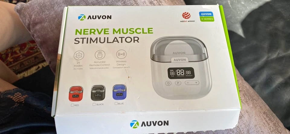 AUVON Wireless Tens & EMS Unit Stimulator Rechargeable Pocket Si