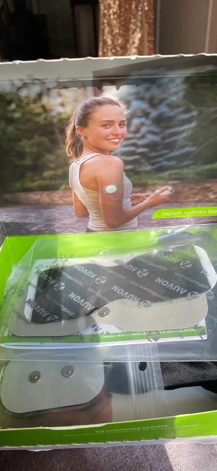 AUVON Wireless Tens & EMS Unit Stimulator Rechargeable Pocket Si - photo 2