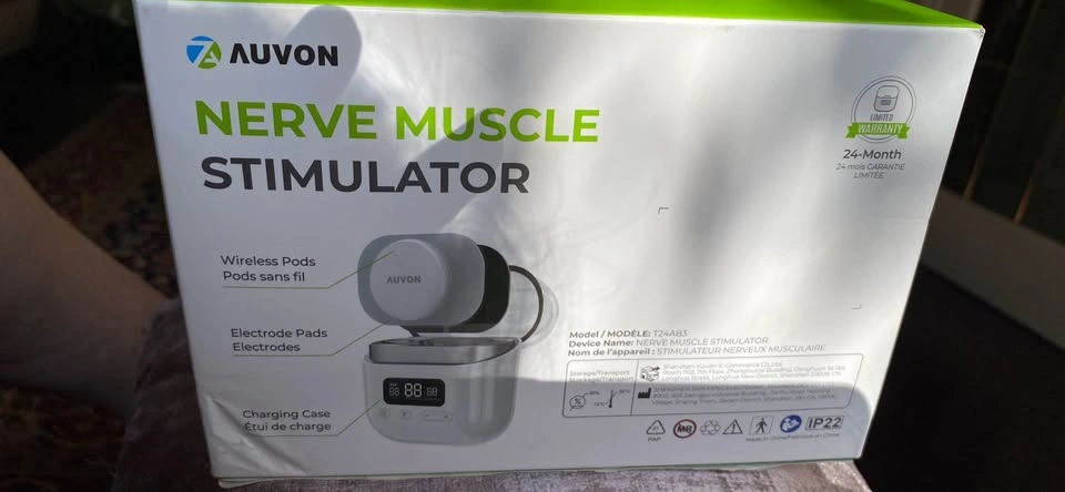 AUVON Wireless Tens & EMS Unit Stimulator Rechargeable Pocket Si - photo 3
