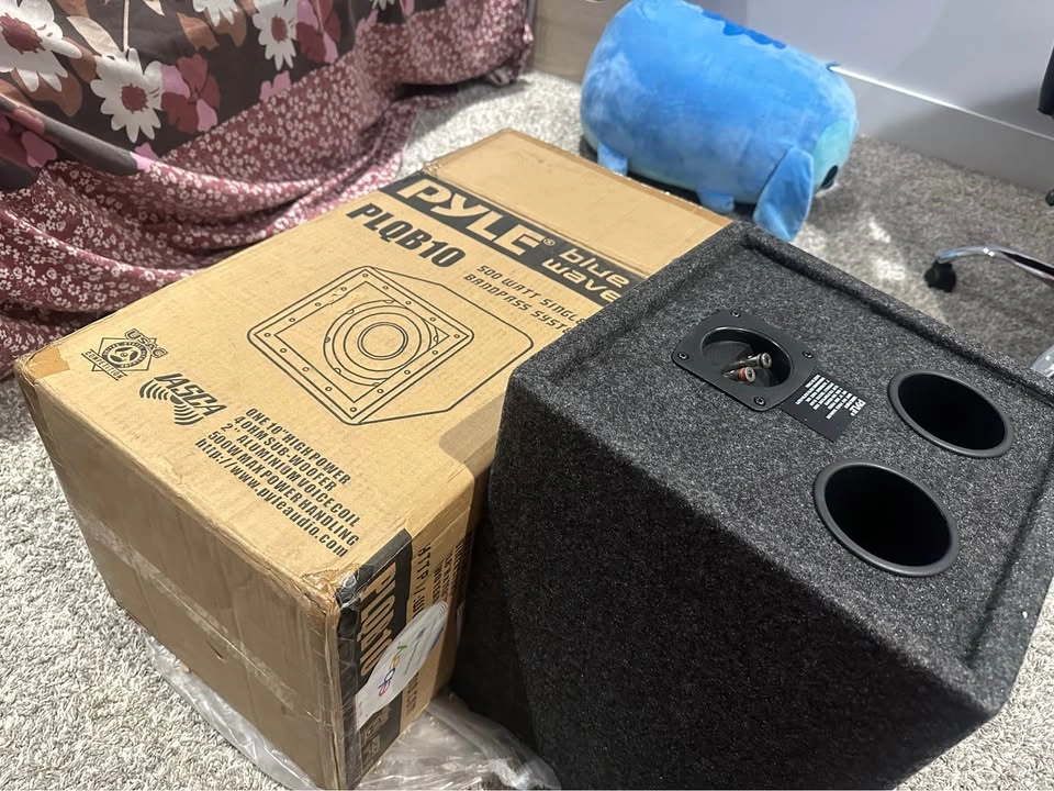 Pyle PLQB10 10-inch 500-watt "Blue Wave" Bandpass System - photo 3