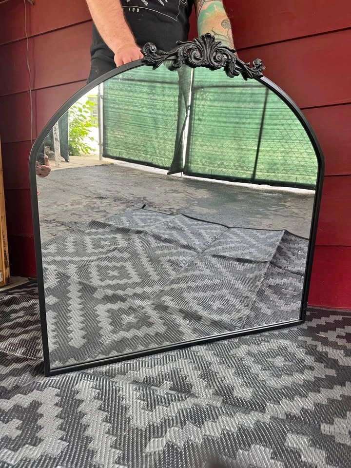 Baroque Arch Wall Mirror