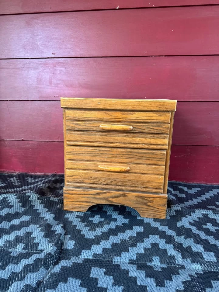 Wood Bedside Table by Carolina Furniture Works - photo 2