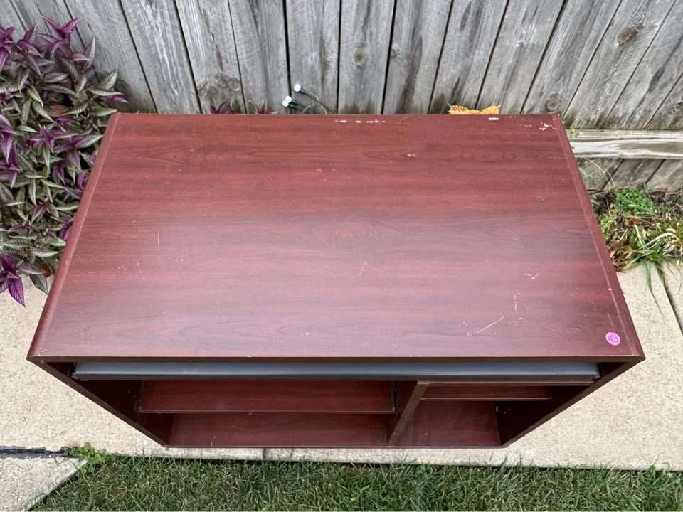 Old Computer Desk - photo 2