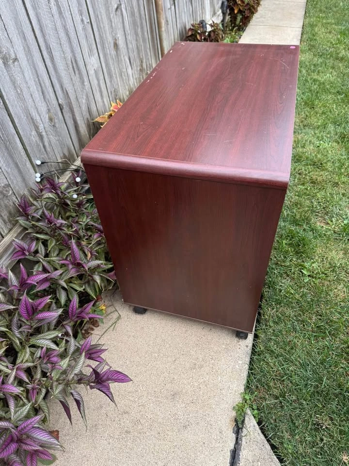 Old Computer Desk - photo 3