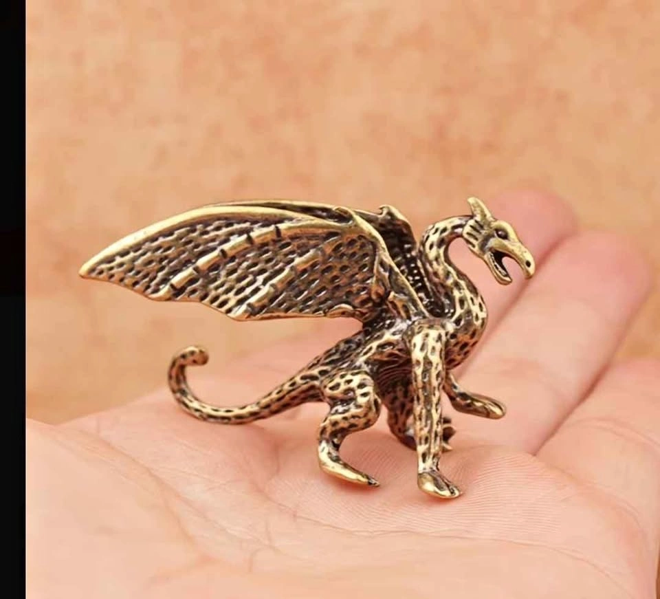 Warcraft Dragon Small Brass Ornament
