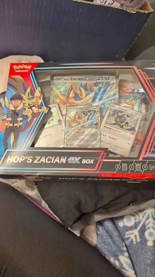 Pokémon TCG Hop’s Zacian ex Box Factory Sealed
