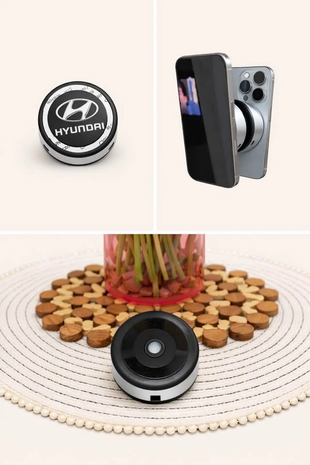 Hyundai Magnetic Car Phone Holder – Air Vent Mount - photo 2