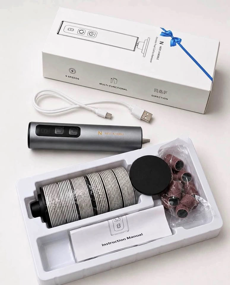Electric Foot Callus Remover + 54 Discs | Like New