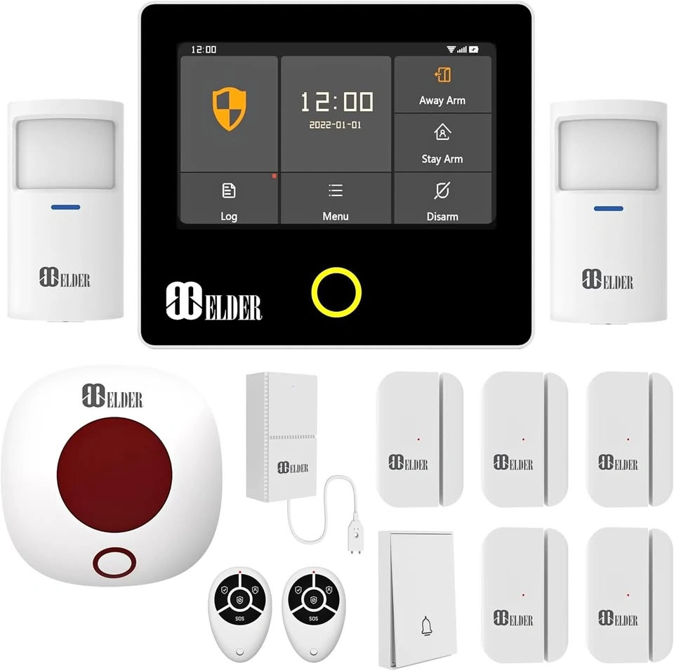Elder Wireless WiFi & 4G Smart Home Security Alarm System - Cash - photo 2