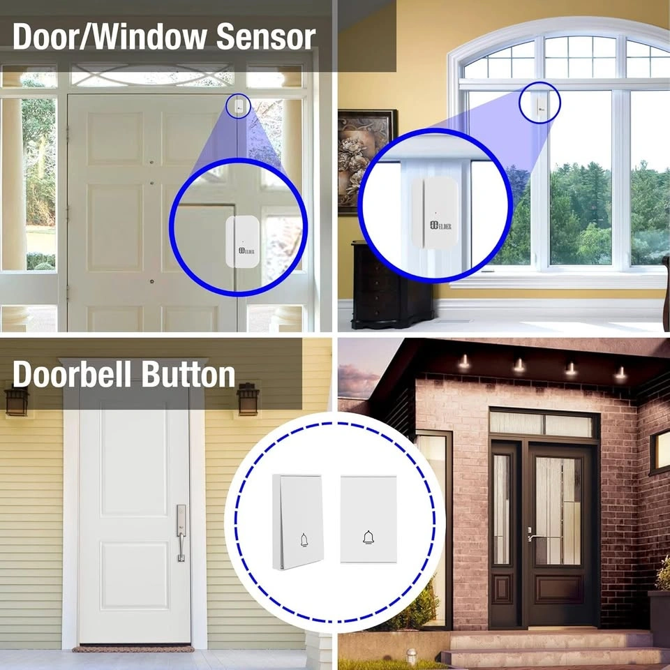 Elder Wireless WiFi & 4G Smart Home Security Alarm System - Cash - photo 5
