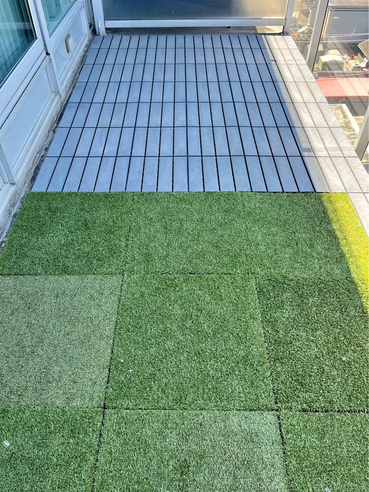 Balcony Deck Tiles & Artificial Turf Set
