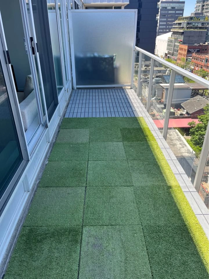 Balcony Deck Tiles & Artificial Turf Set - photo 2