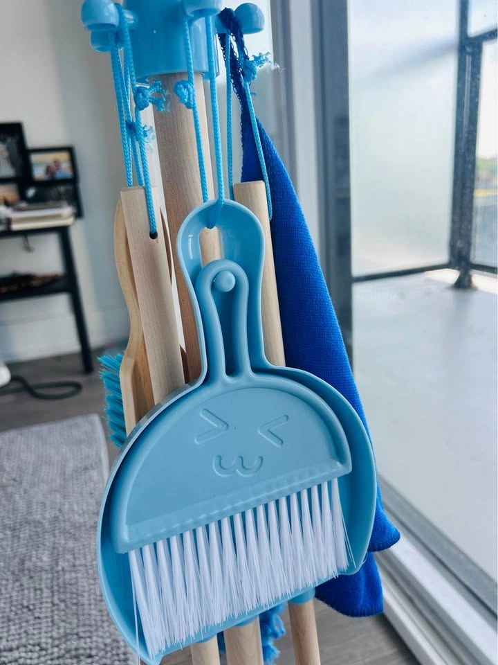 Kids wooden cleaning set - photo 3