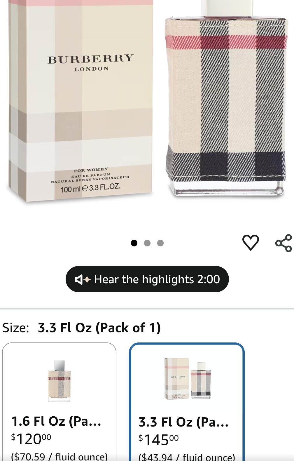 Burberry London For Women Eau De Parfum 3.3oz / 100ml EDP Spray - photo 5