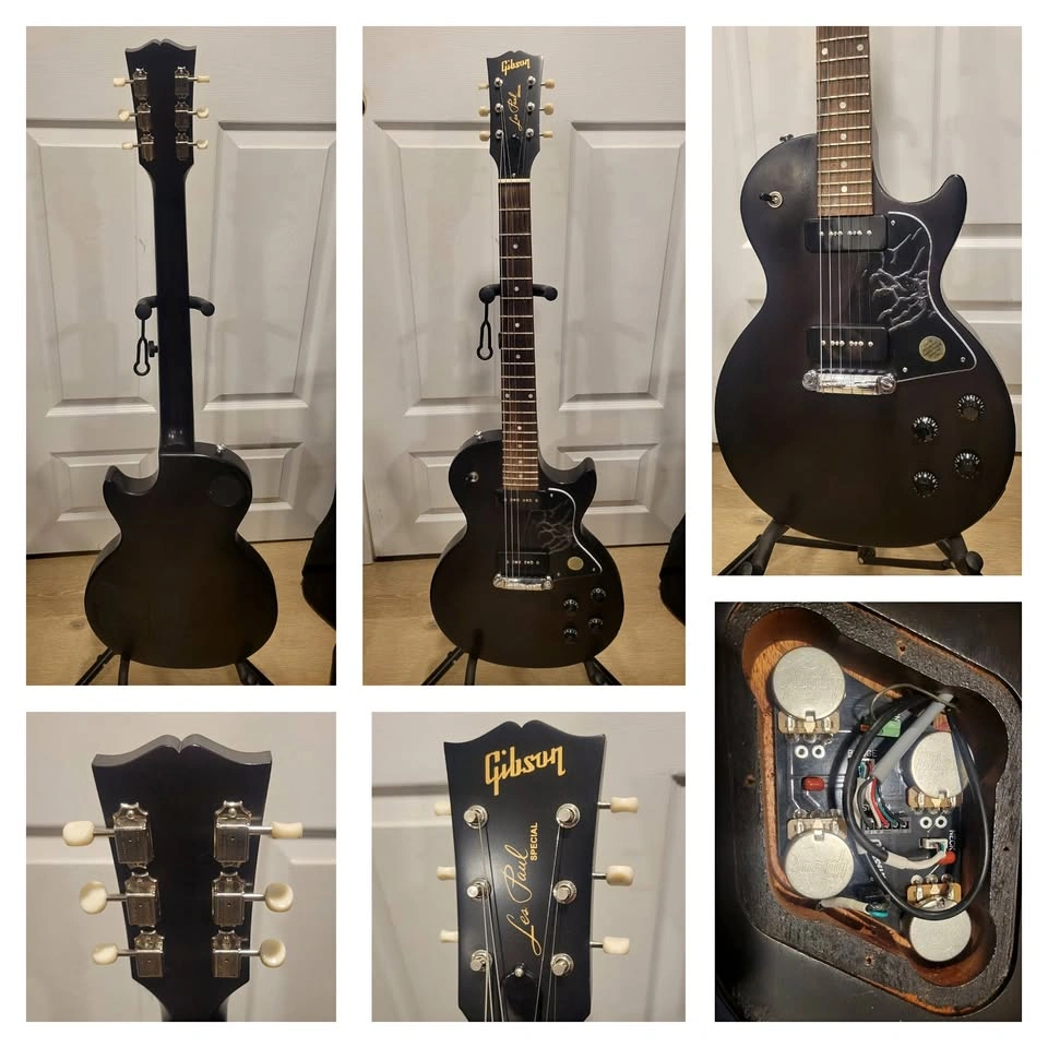 $1500 Gibson Les Paul Special Tribute P-90 - Natural Walnut Sati