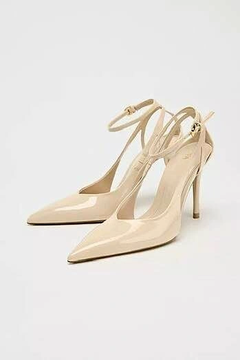 New Zara Beige High Heels - Size 39