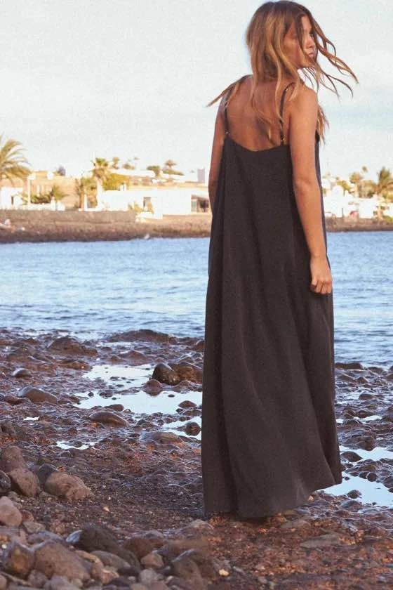 New Zara FLOWY MIDI DRESS - photo 3