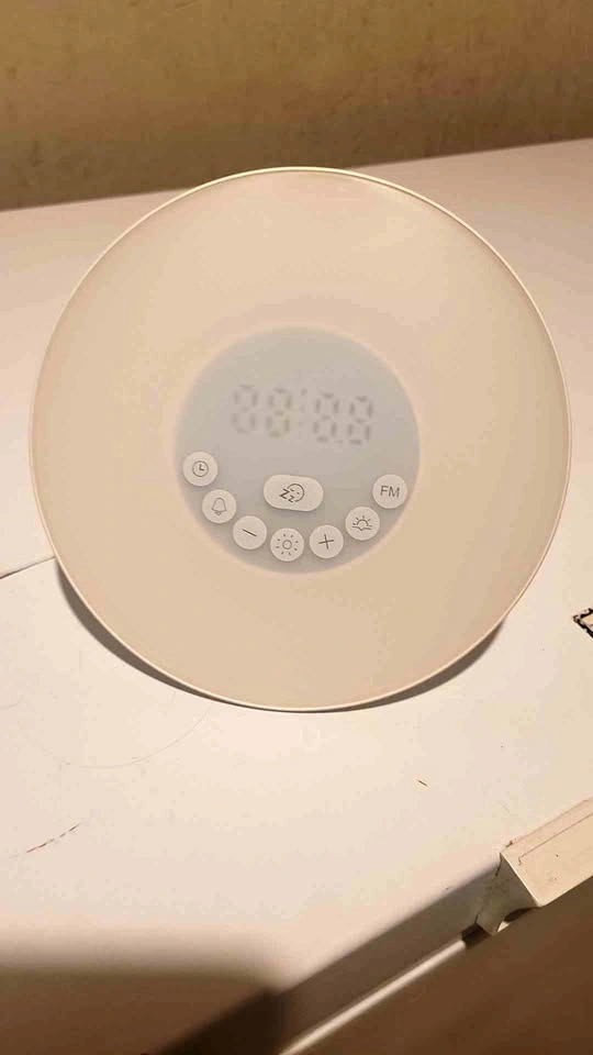 Sunrise alarm clock