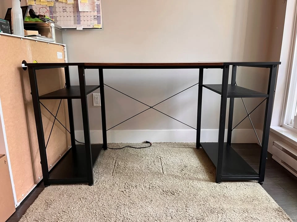 Foxemart 55" Computer Desk with Storage Shelves - photo 5