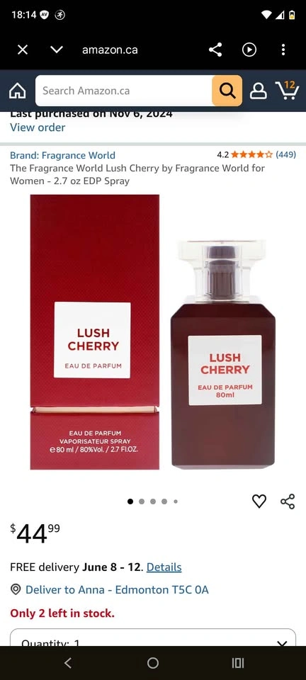 The Fragrance World Lush Cherry - photo 3