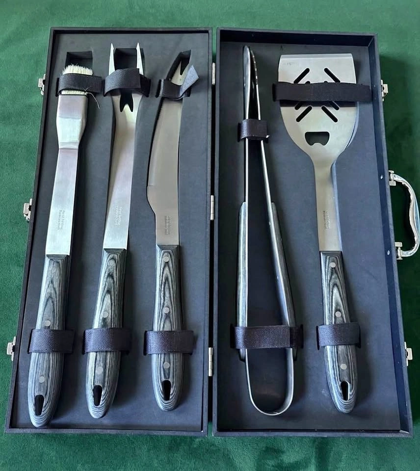 Premium Art of Grilling BBQ Tool Set (5-Piece)