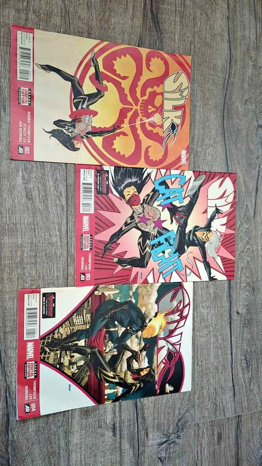 Marvel Silk Comics 2-4
