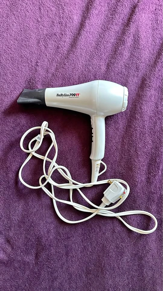 BaBylissPRO TT Tourmaline Ceramic Hair Dryer w/ Nozzle