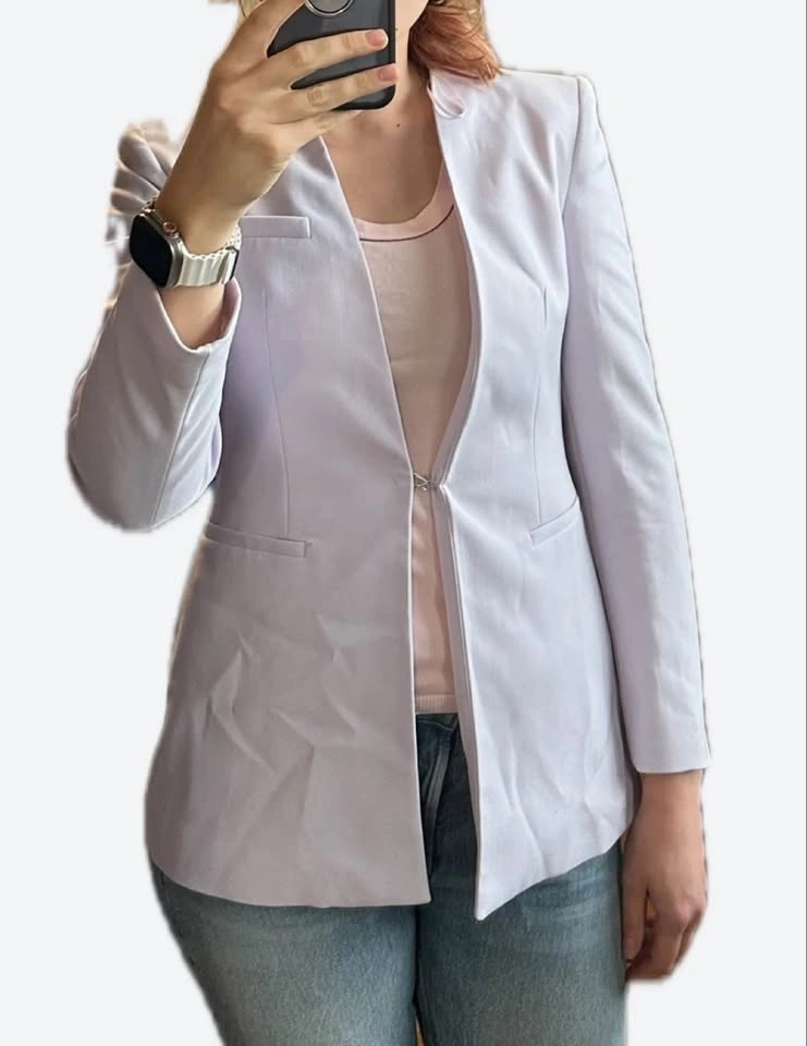 Zara blazer beautiful summer colour - lavender - photo 3