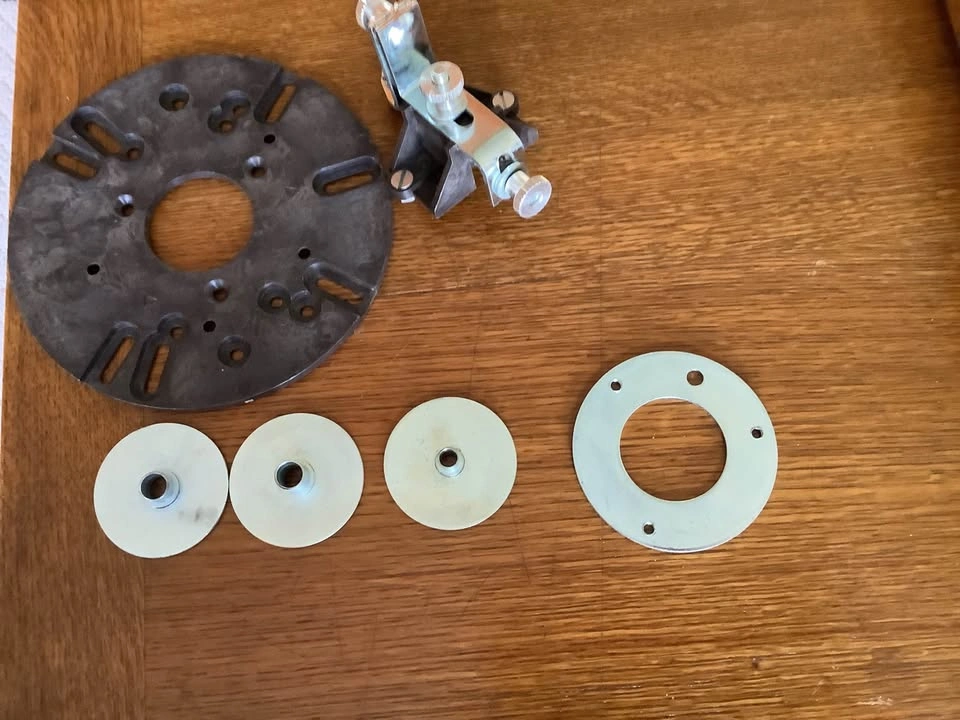 Vintage Sears Router Universal Base Plate Kit With Manual - photo 3