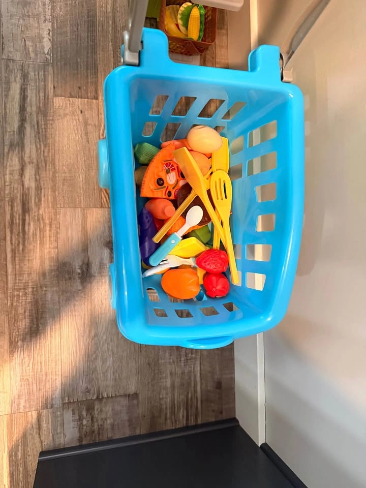 Kids Play Kitchen + Shopping Cart Set - photo 5