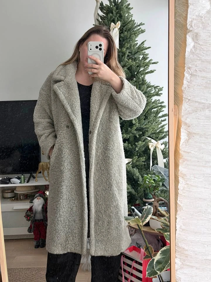 Teddy Bear Grey Coat