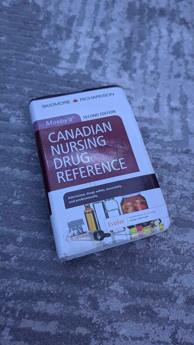 Mosby's Canadian Drug Guide Reference