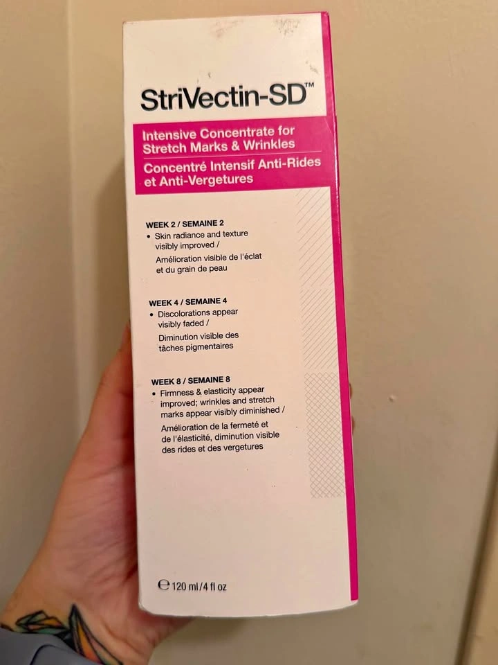 Stretch marks and wrinkle cream