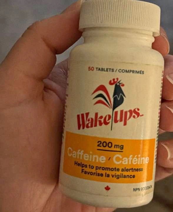 Wake ups caffeine pills