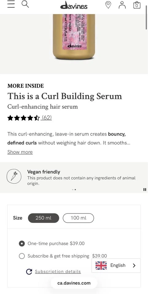 Curl enhancing serum - photo 2