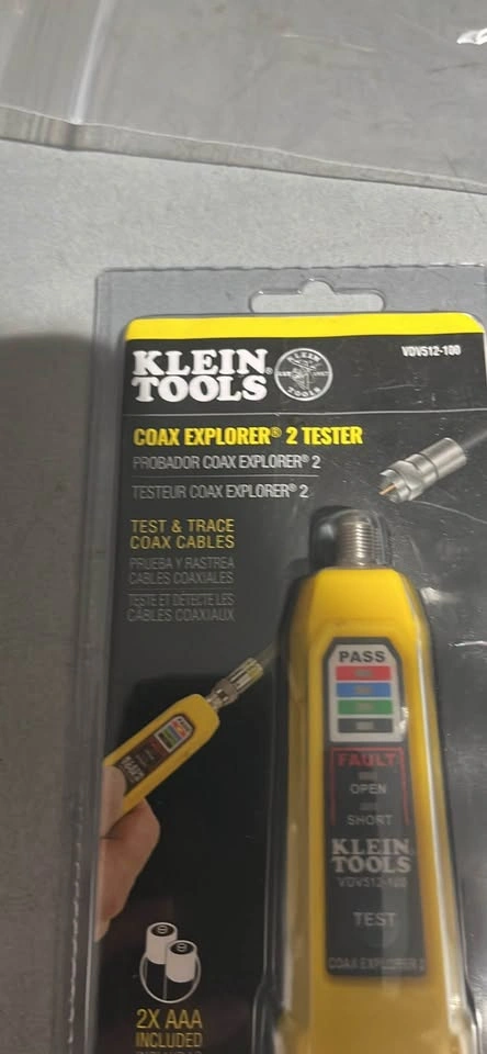 NEW Klein Tools Coax Explorer 2 Tester - photo 2