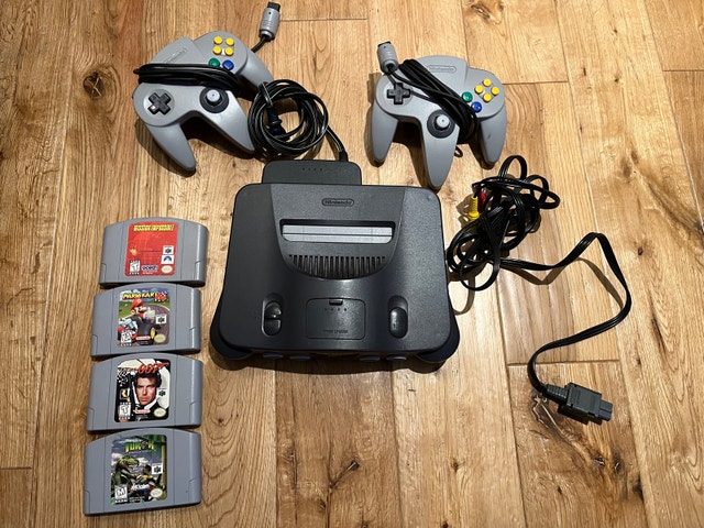 Nintendo 64 Console and Games