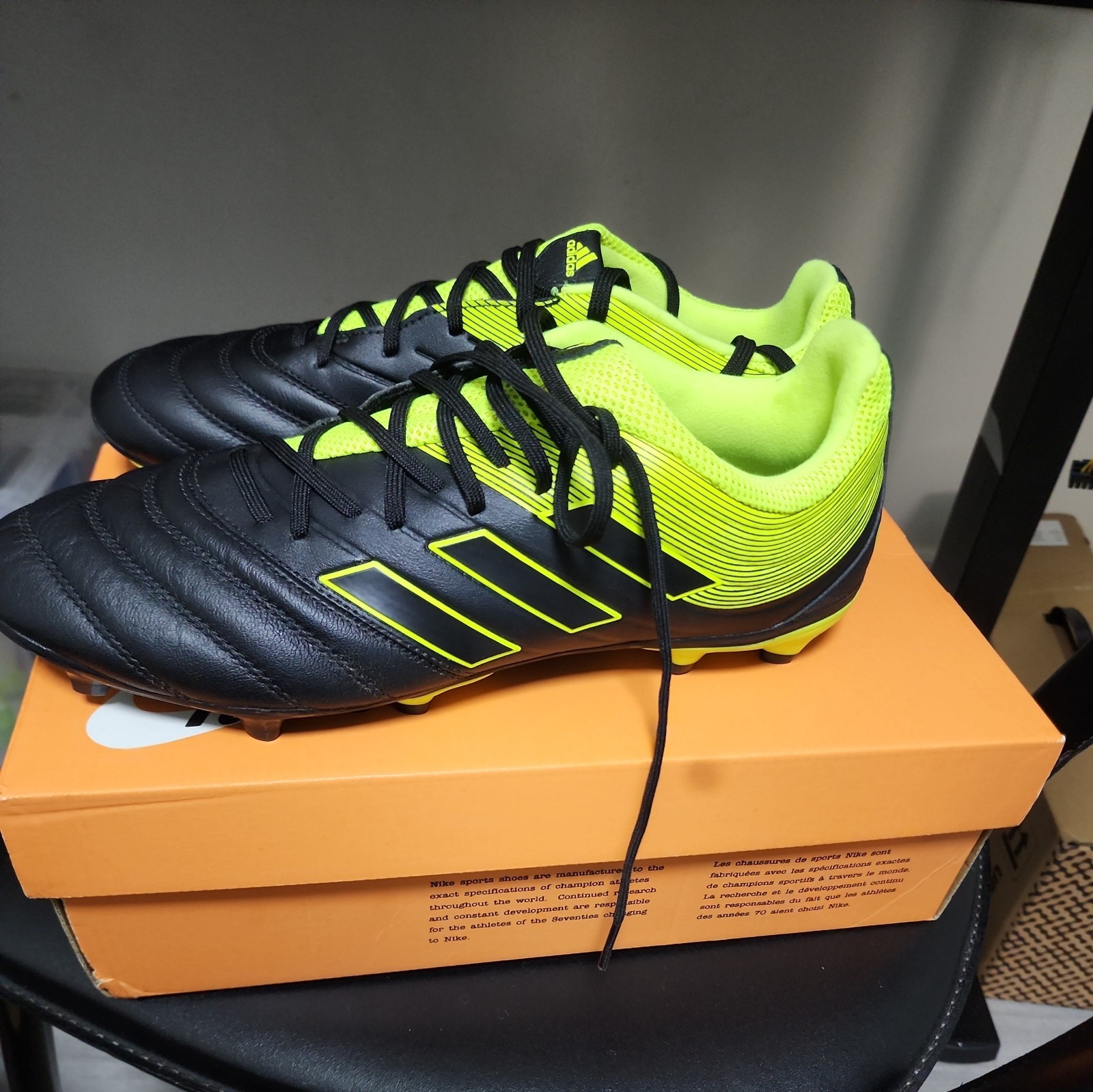adidas Mens Copa 19.3 Firm Ground Soccer Cleats - photo 2