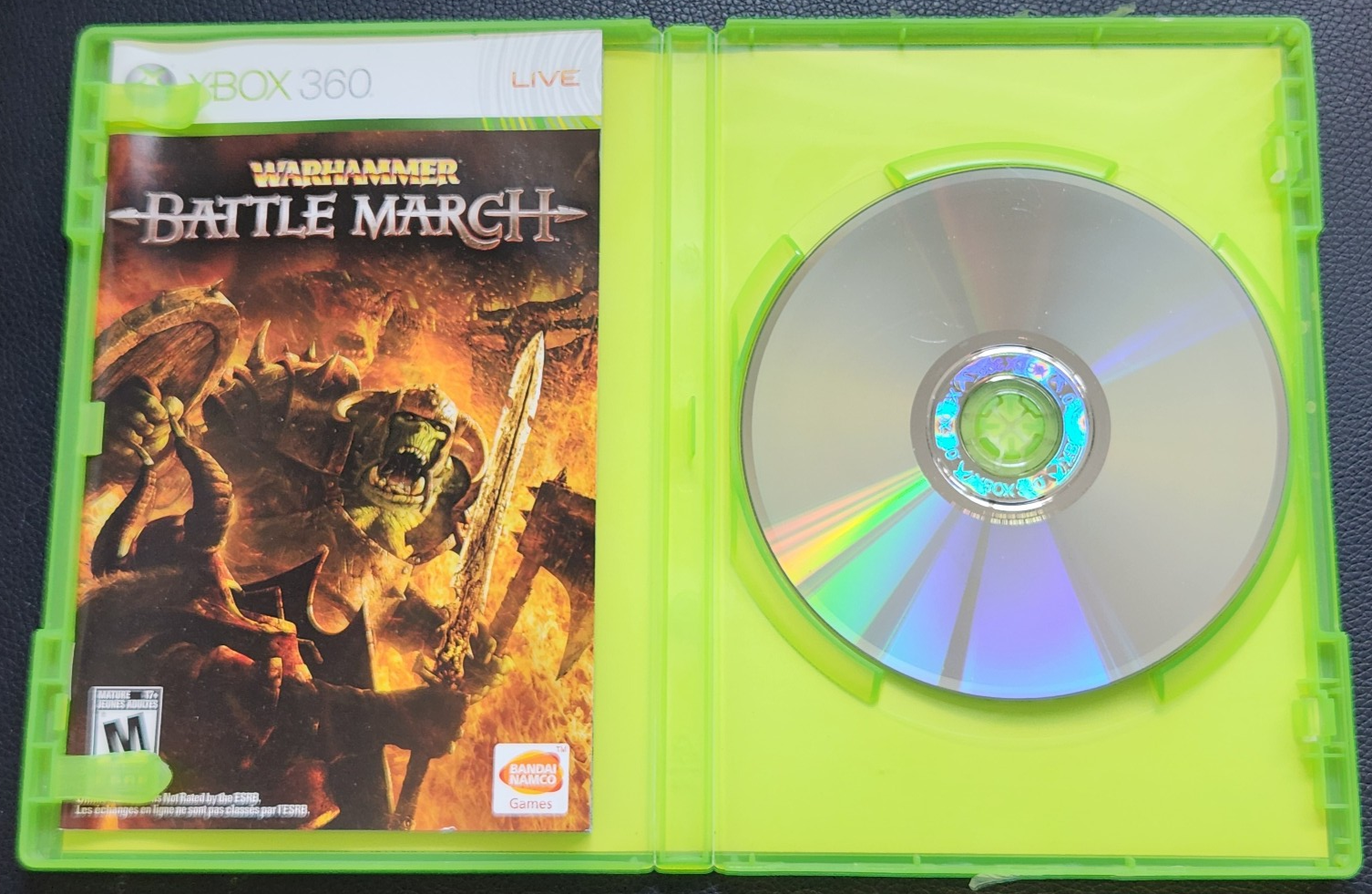 Warhammer Battle March Xbox 360 Strategy RTT Complete w Manual - photo 4