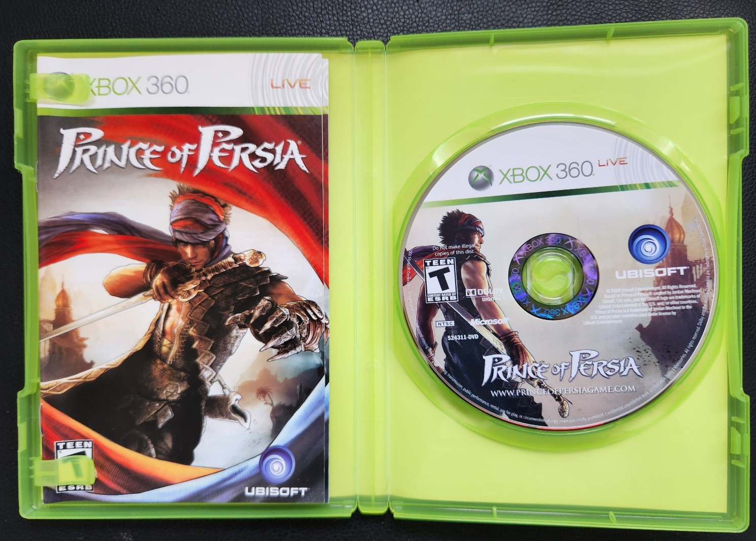 Prince of Persia Xbox 360 Complete CIB Mint Excellent Tested - photo 3