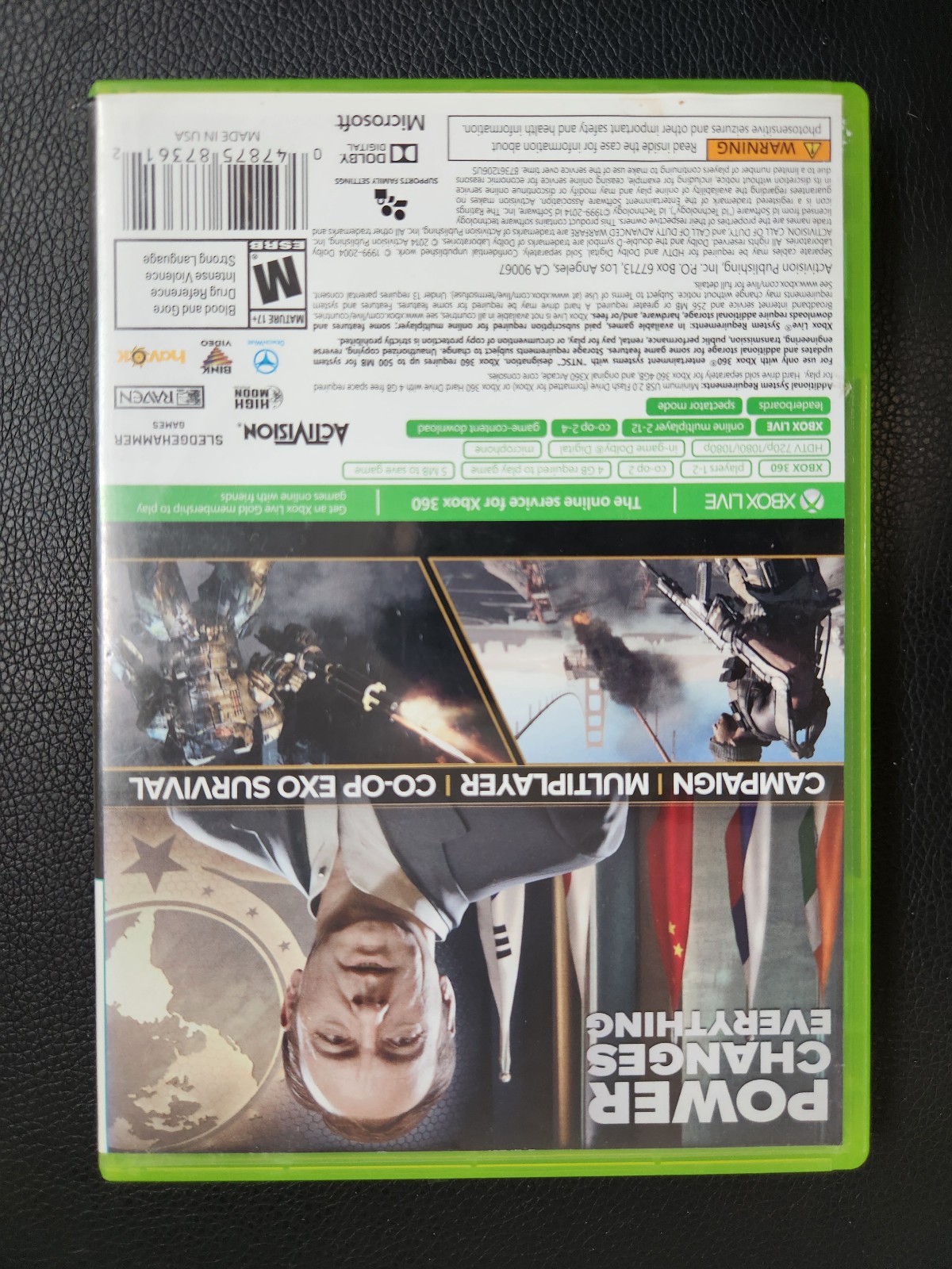 Call of Duty: Advanced Warfare (Xbox 360, 2014) - photo 2