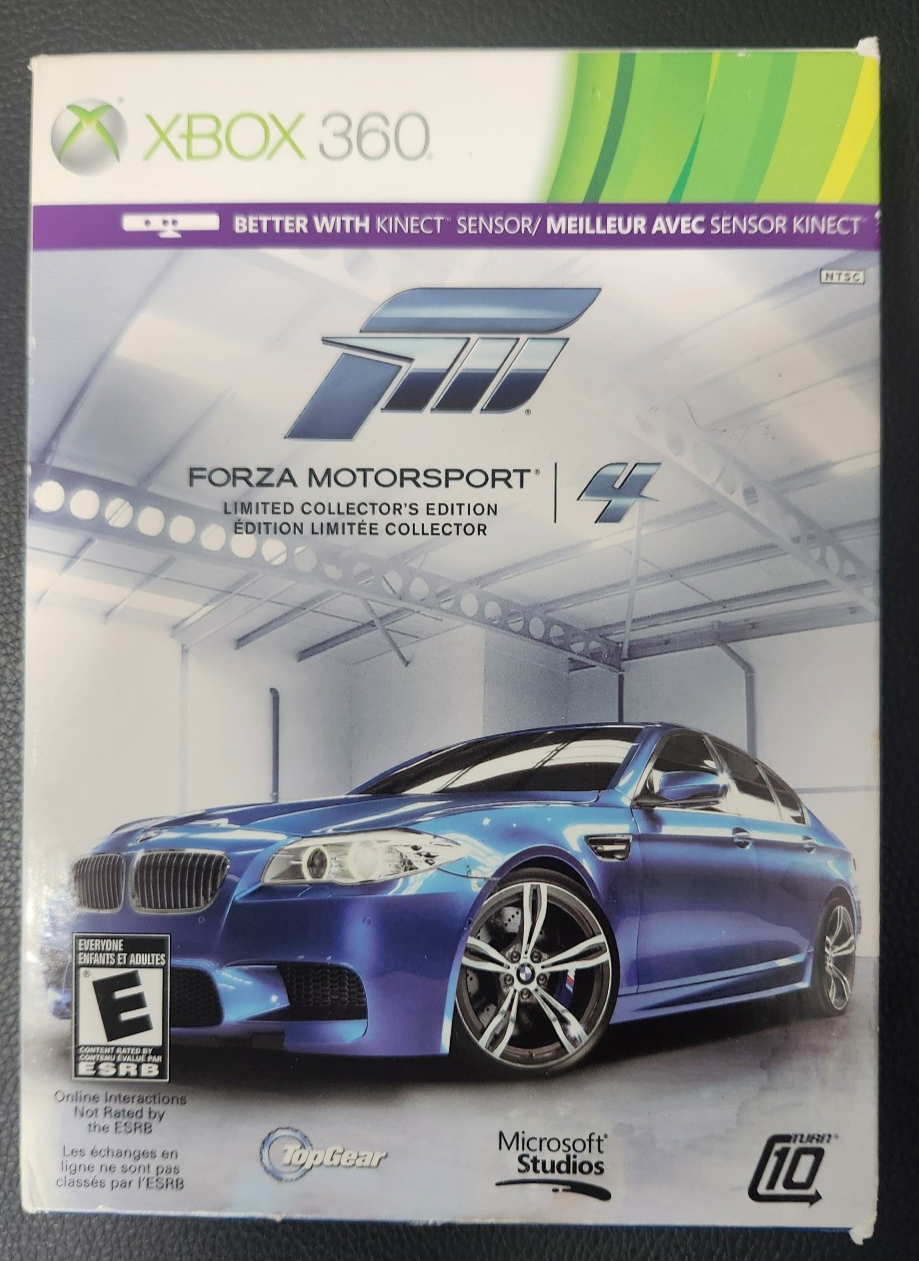 Forza Motorsport 4 Limited Collector's Edition (Xbox 360) CIB
