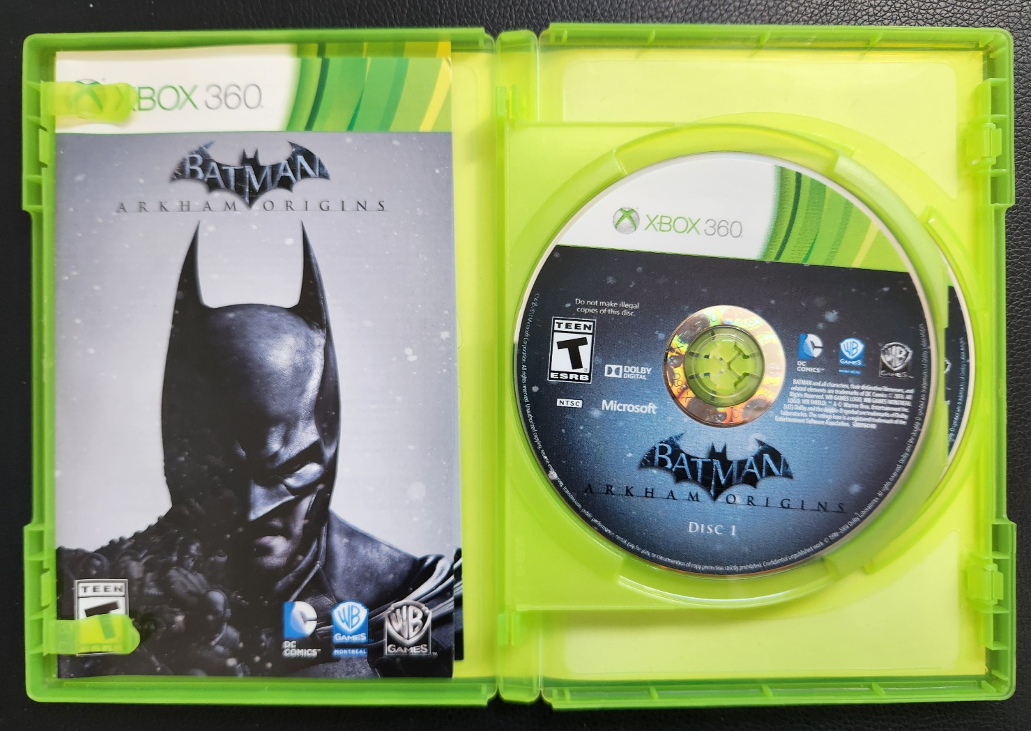 Batman: Arkham Origins (Xbox 360, 2013) Complete Tested Working - photo 3