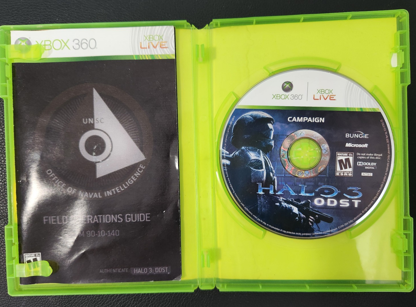 Halo 3: ODST - Xbox 360 - 2009 - Very Good - Tested Working - photo 3