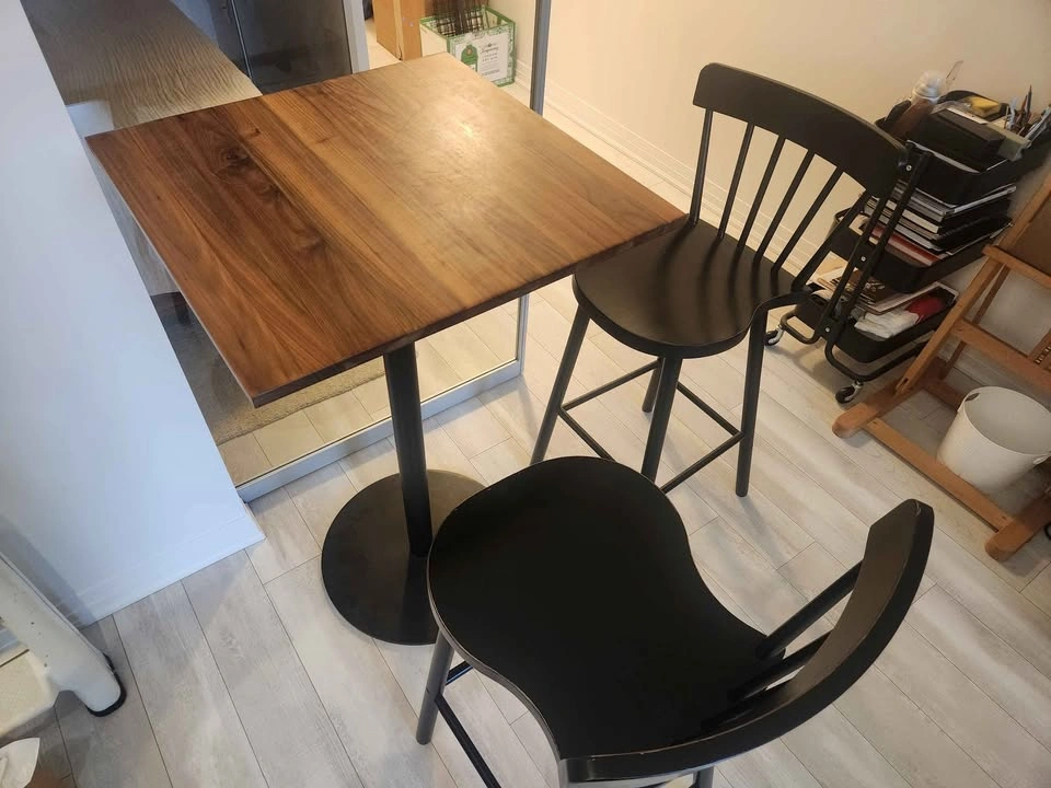 High top table & 2 chairs - photo 2