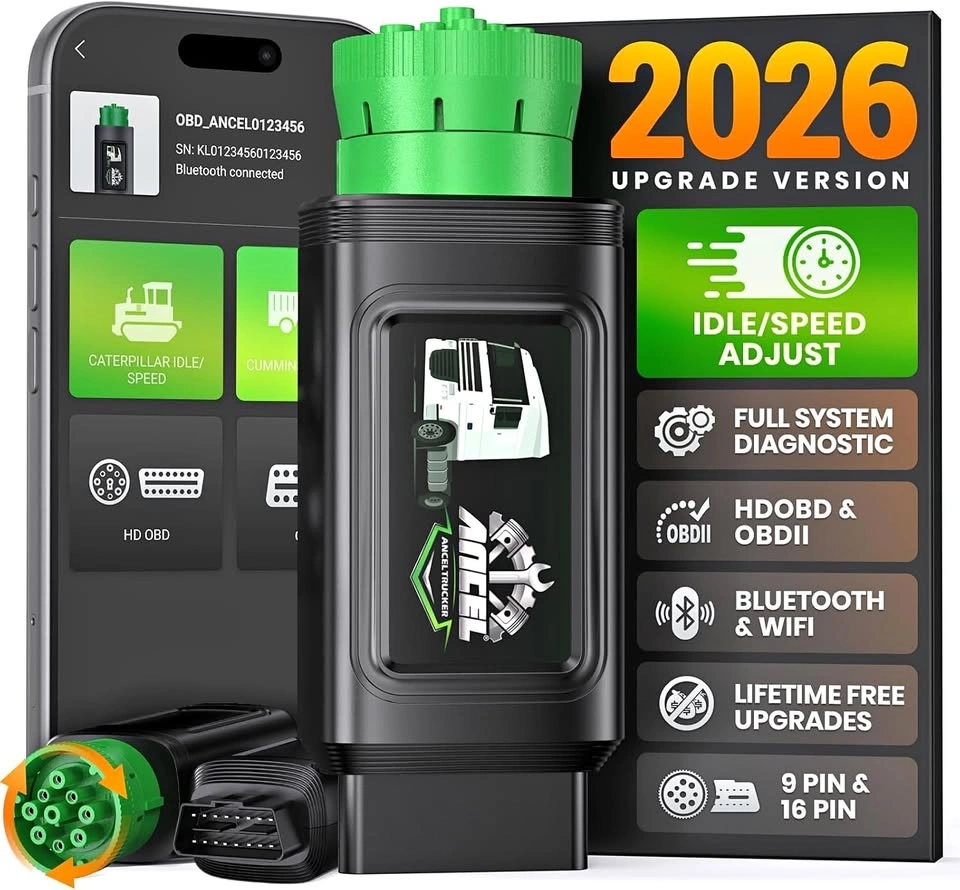 ANCEL HD200 Heavy Duty Truck Scanner - Wireless Diagnostics - photo 2
