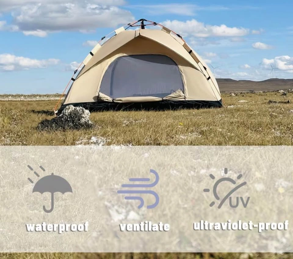 Pop-up tent, 2-doors, 2-windows - photo 3