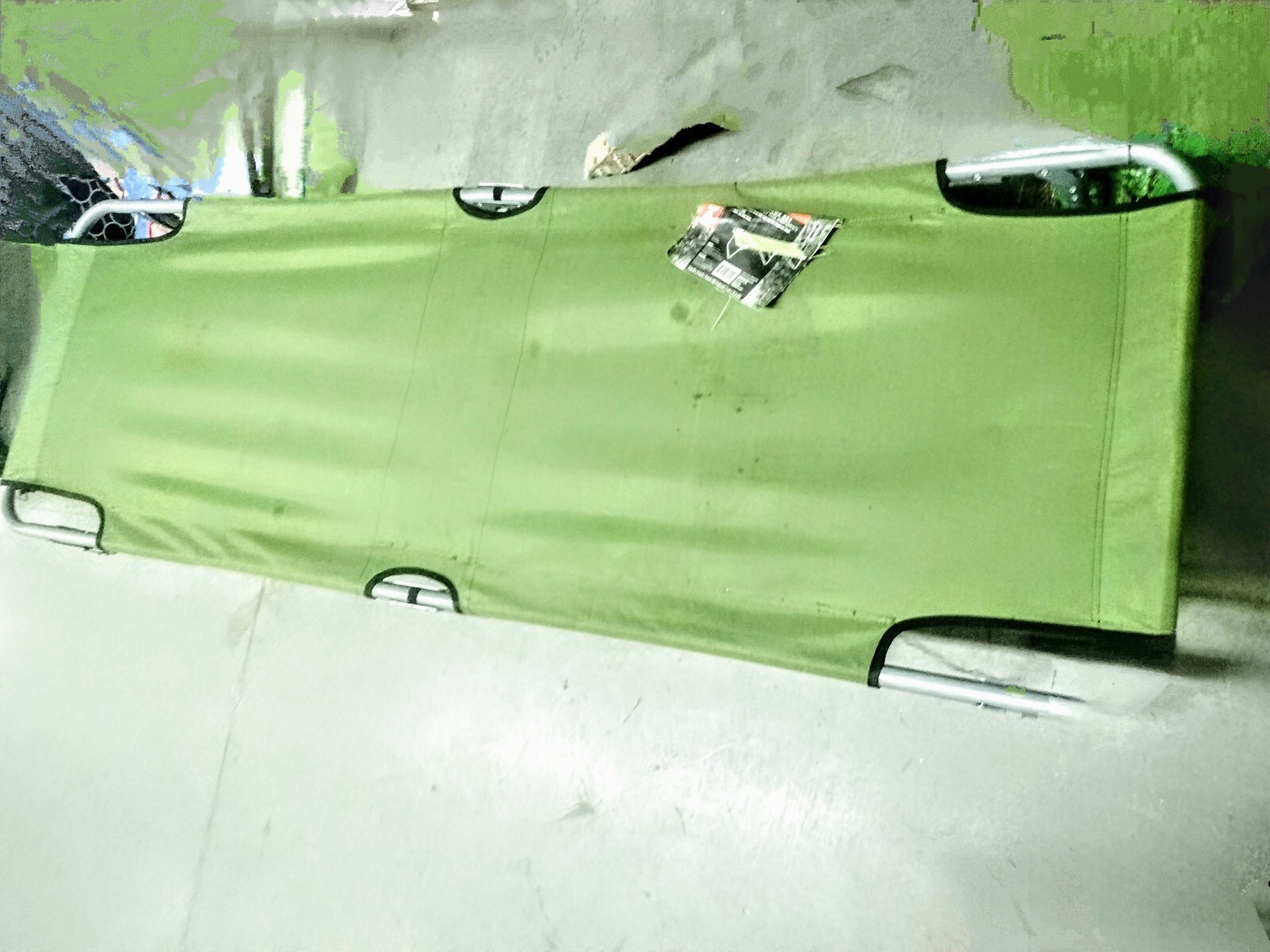 Green Folding Camping Cot - Ozark Trail - photo 4
