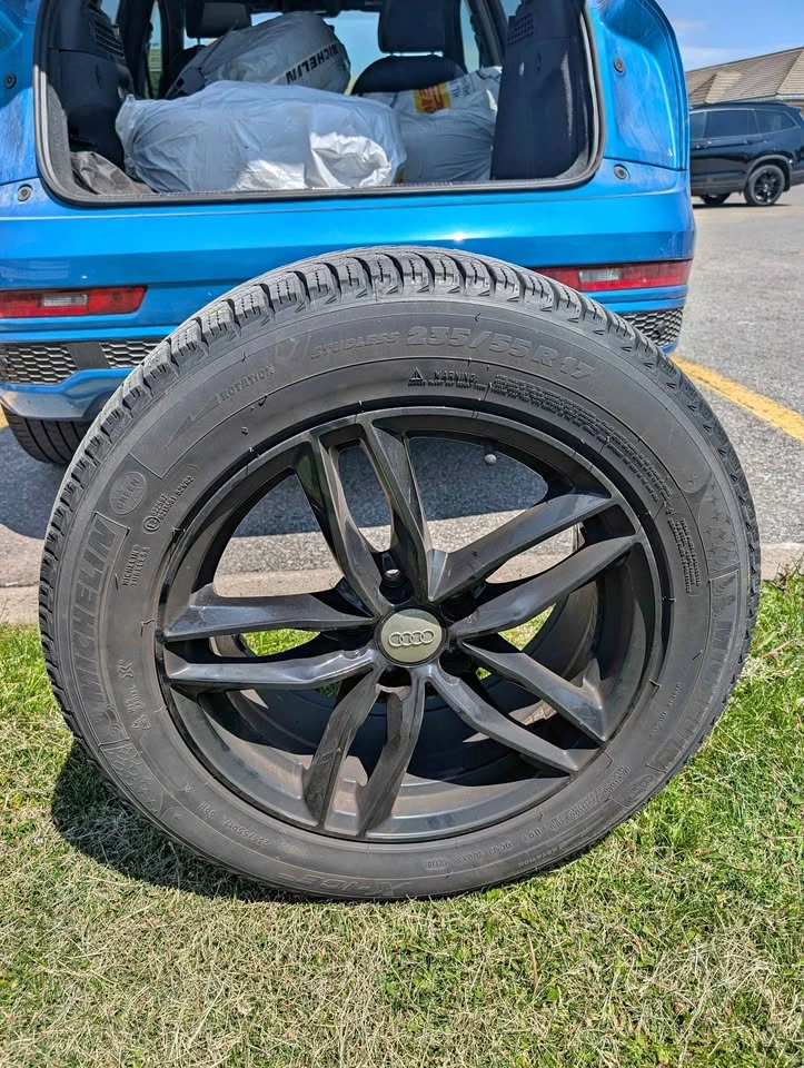 Audi Rim - Michelin X-Ice Winter Tire 17"
