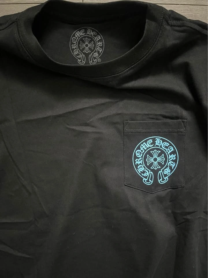 Chrome Hearts Blue Triple Cross Long Sleeve (Black) - photo 4